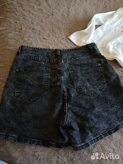 Шорты женские джинс р46