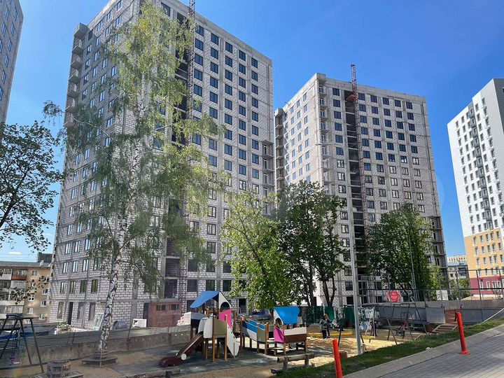 2-к. квартира, 51,3 м², 12/17 эт.