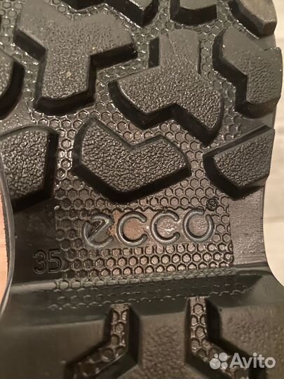 Ботинки Ecco gore tex размер 35 оригинал