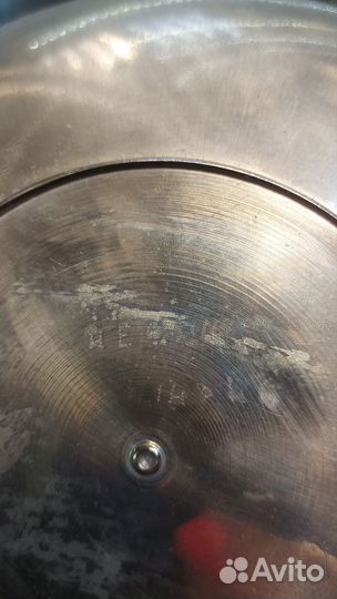 Тарелка настенная Индия латунь винтаж