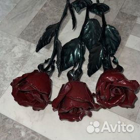 Как сделать кованую розу