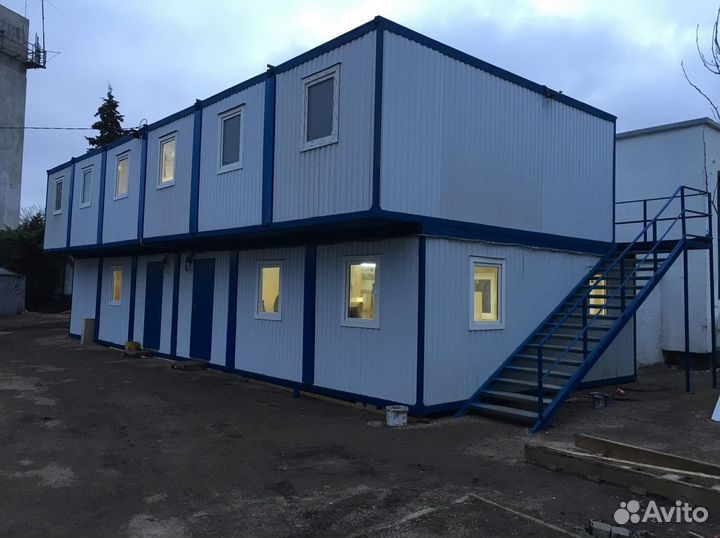 Модульные общежития из блок-контейнеров