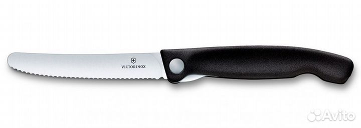 Складной кухонный нож 6.7833.FB, чёрный