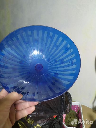 Фруктовница на ножке СССР