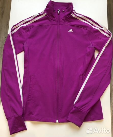 Кофта спортивная Adidas женская,на замке 38-40