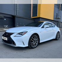 Lexus RC 3.5 AT, 2015, 79 000 км, с пробегом, цена 3 590 000 руб.