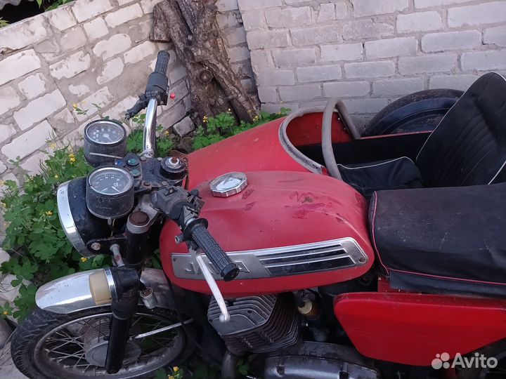 Продам мотоцикл Ява без документов с коляской