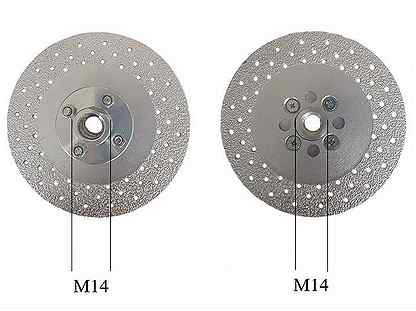 Алмазный диск с фланцем М14
