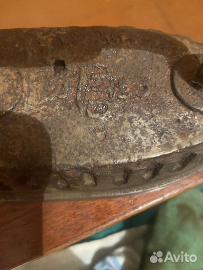 Утюг старинный пто3