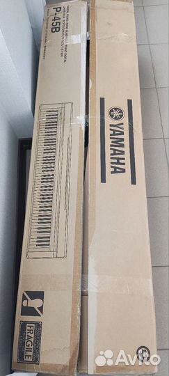 Цифровое пианино yamaha p 45b