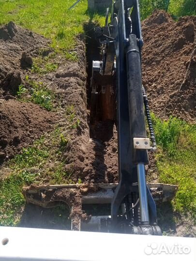 Услуги миниэкскаватора