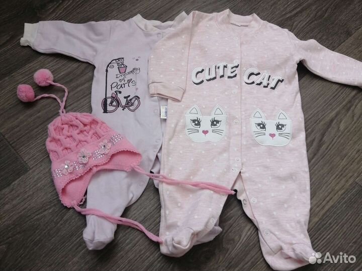 Одежда для девочки пакетом 62-68