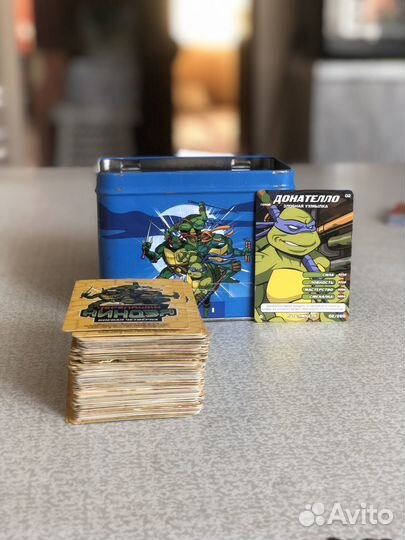 Коллекция карт Черепашки Ниндзя