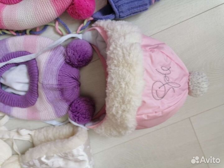 Шапки на девочку