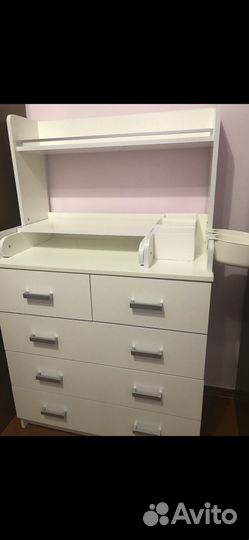 Комод детский с пеленальным столиком