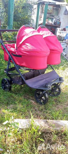Коляска для двойни cozy