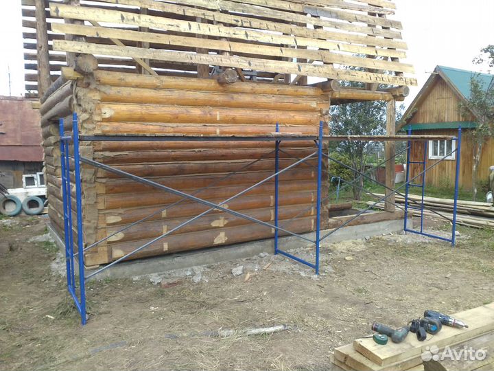 Аренда строительных лесов. Вышки тура