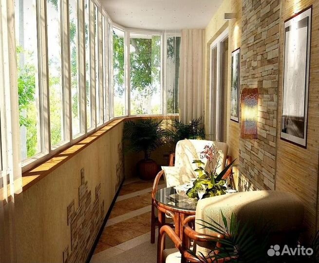 Лоджия 6м пвх