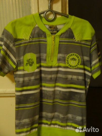 Рубашку с коротким рукавом новую