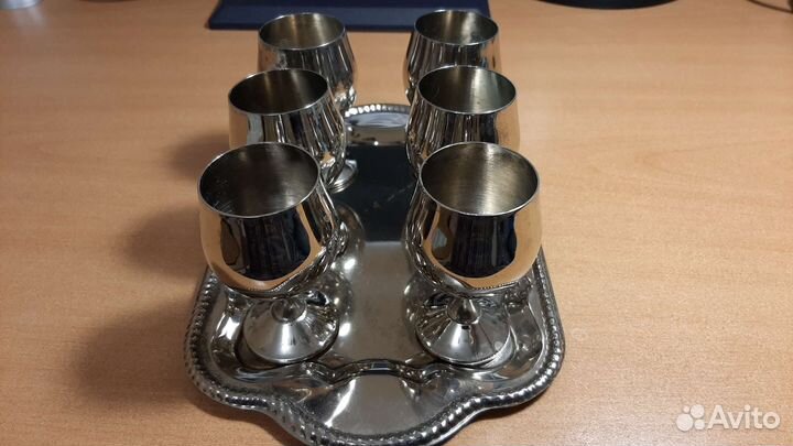Набор рюмок металл