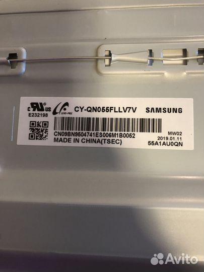 Main Board BN41-02636 Samsung QE55Q6fnau