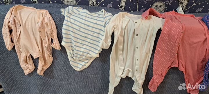 Вещи пакетом для девочки 3-6 месяцев