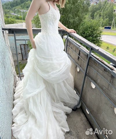 Вечернее платье в пол (свадебное) объявление продам