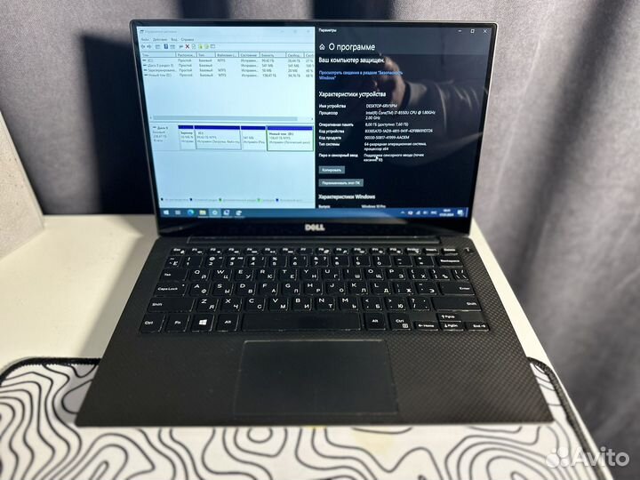 Ноутбук dell xps 13 9360