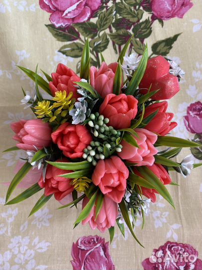 Букет из мыла