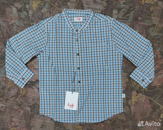Рубашка для мальчика il Gufo
