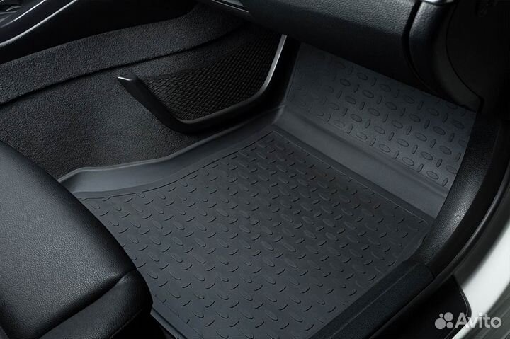 Ковры салона с бортом KIA Sorento IV 3 ряда 2020-н.в