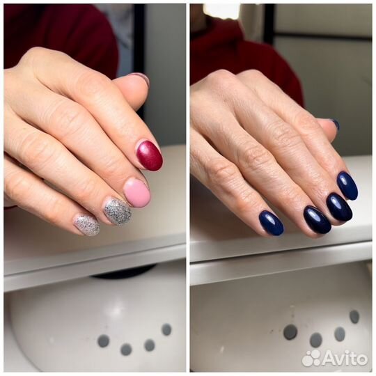 Маникюр с покрытием гель лак