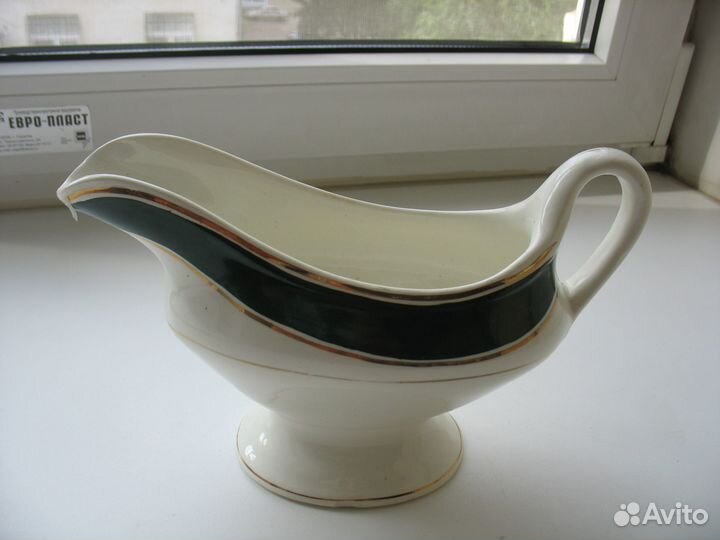 Соусник.Будянский фарфоровый завод. СССР