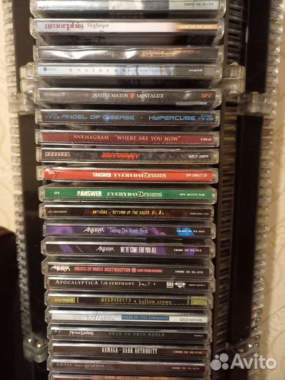 CD-диски б/у (Метал) (Алфавит A - E) лицензия