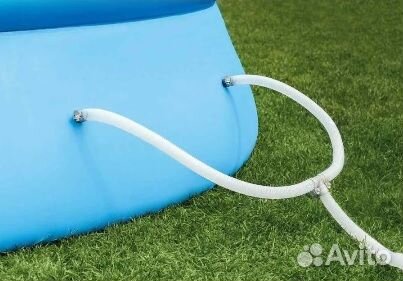 Intex Бассейн надувной круглый для дачи для отдыха