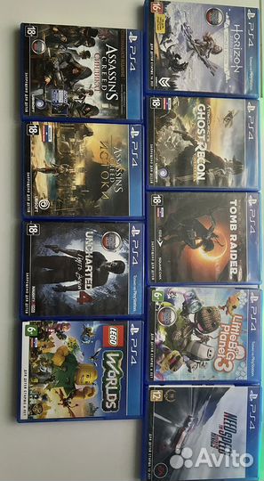 Диски на ps4