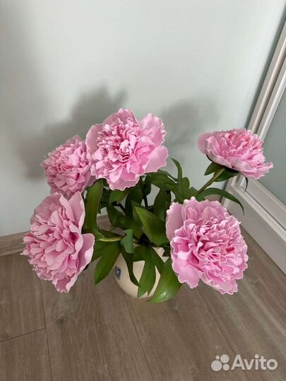 Пионы из фоамирана