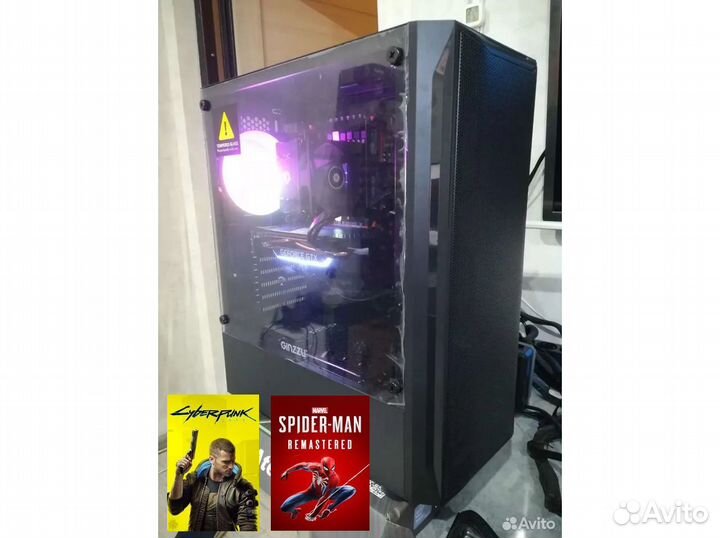 Игровой пк intel 16 ядер,GTX1660super,SSD 500
