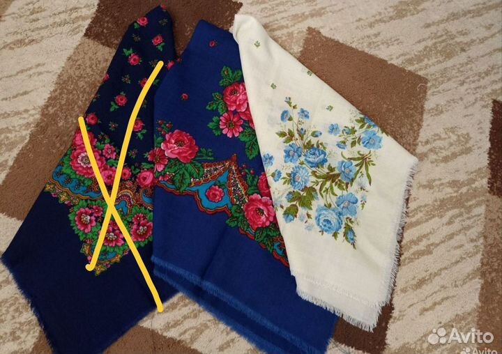 Платок шерстяной