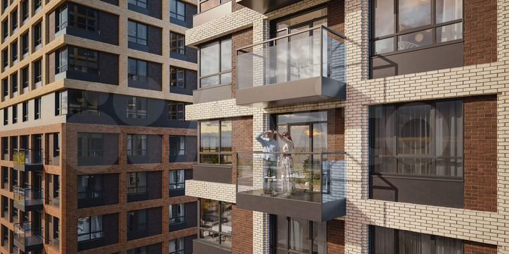 1-к. квартира, 37,9 м², 21/21 эт.