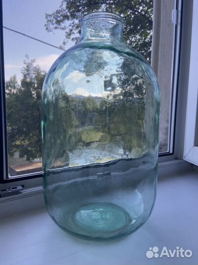 Бутыль стеклянная 10/20 литров