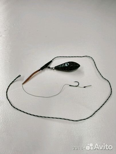 Карповый монтаж, поводок, грузило,лидкор