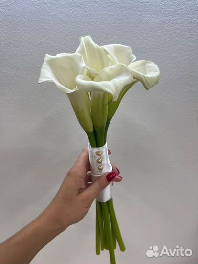 Свадебный букет с каллами