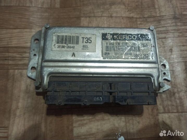 Эбу Hyundai Accent