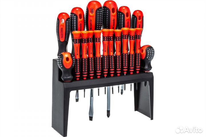 Набор отверток Fusion на полке 18 шт. CrV matrix