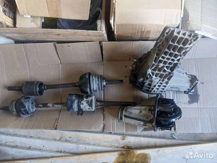 Привода, полуоси, редуктор нива Шевроле