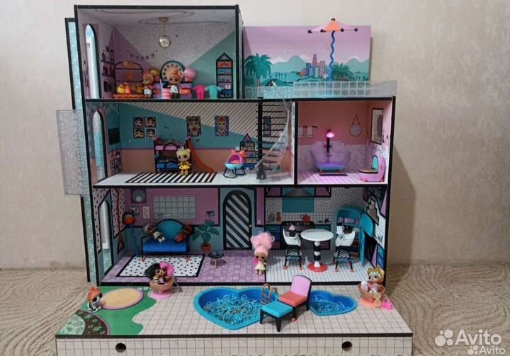 Кукольный домик для лол (lol)
