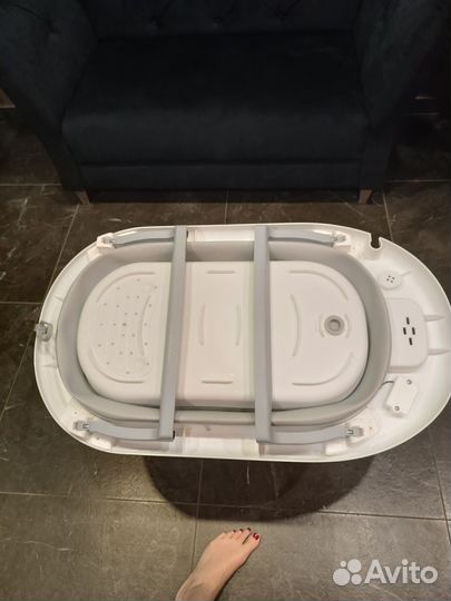 Ванночка для купания складная с термометром