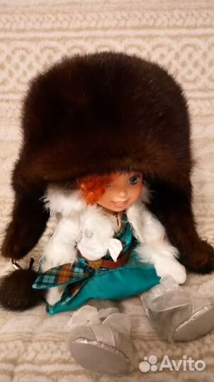 Шапка норковая женская