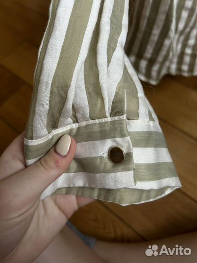 Рубашка Zara в полоску